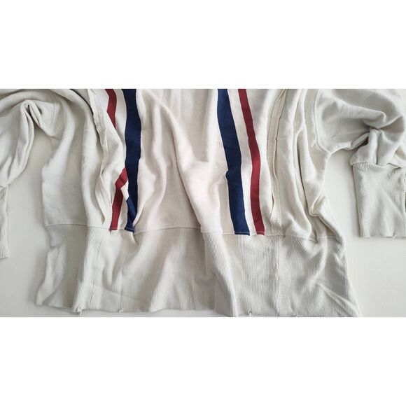 FREE PEOPLE WE THE FREE STARS & STRIPES CAMDEN SWEATSHIRT NWOT XS - Picture 7 of 8